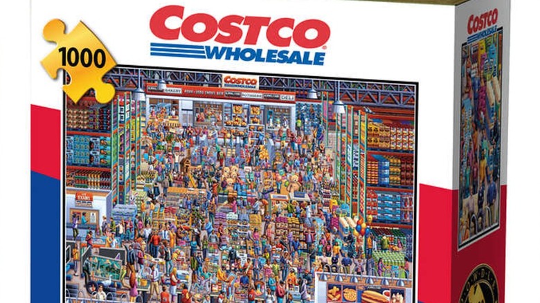 Costco-themed puzzle