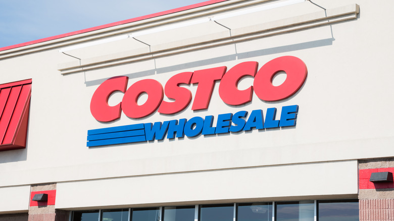 Costco sign on outside of store 