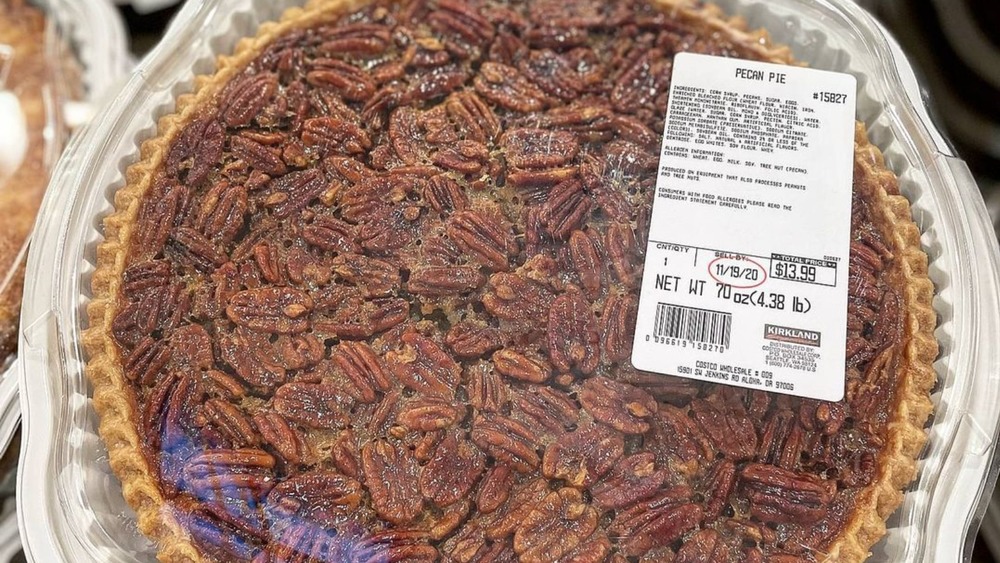 Cotsco's huge pecan pie