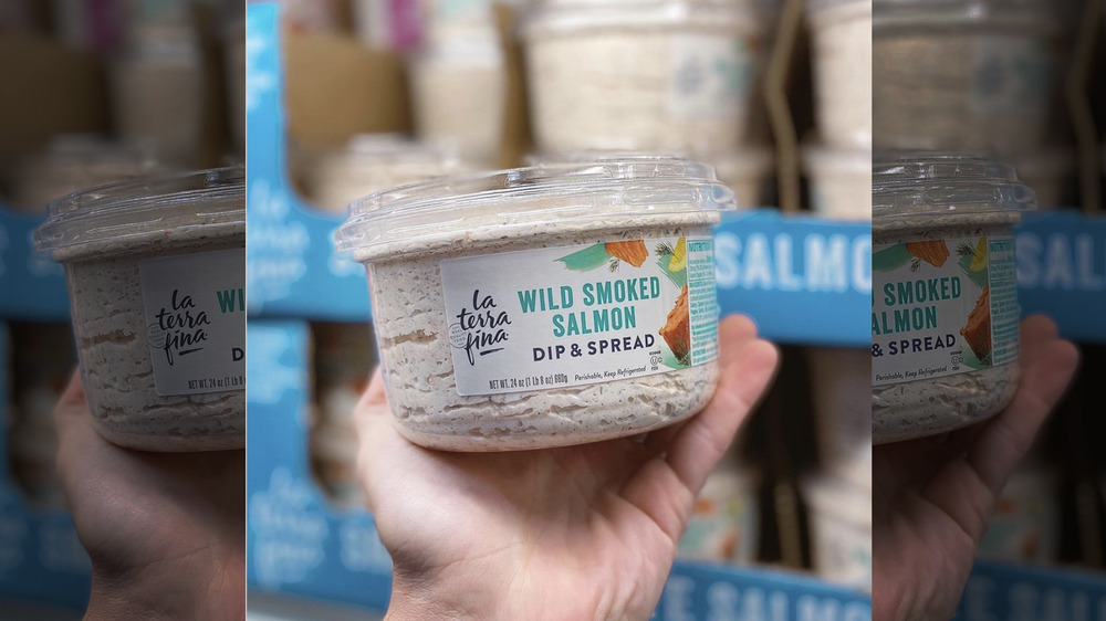 La Terra Fina wild smoked salmon dip spread