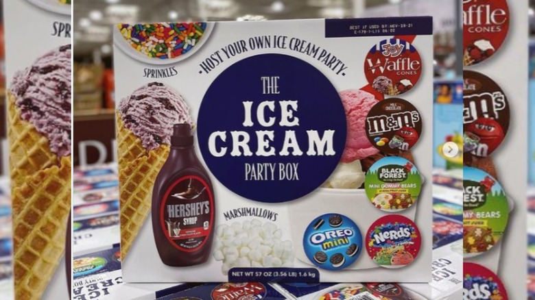 Costco Ice Cream Party Box