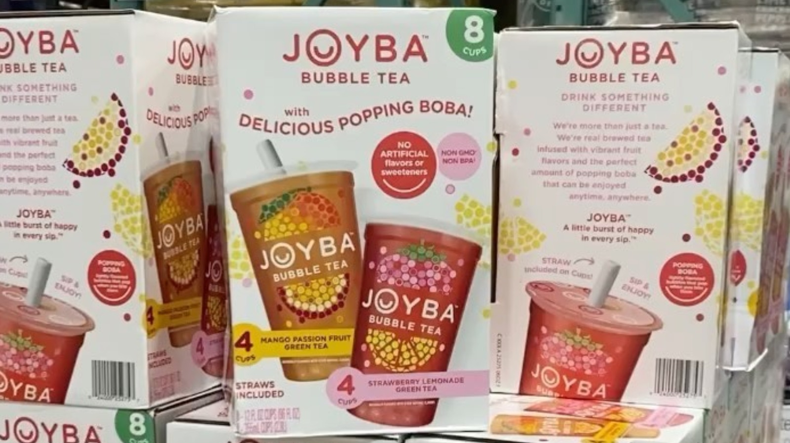 Bubble Tea Kit Gift Set Popping Boba Bubble Tea Powder 