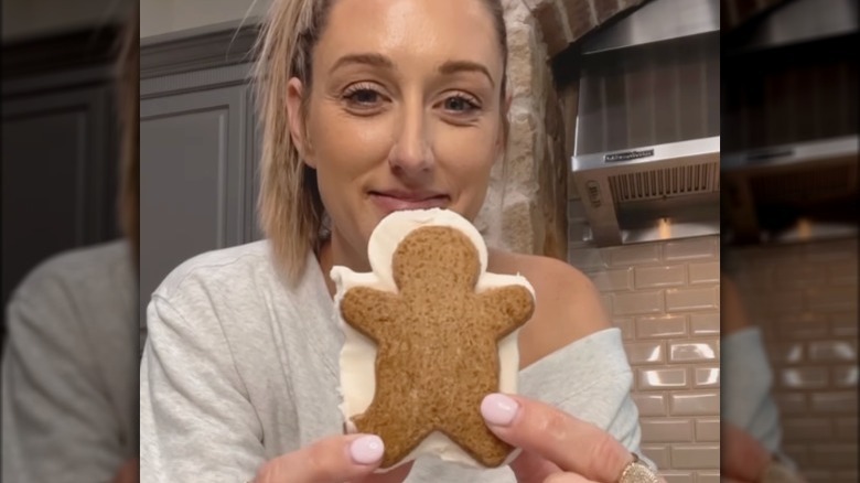 Costco gingerbread ice cream sandwiches