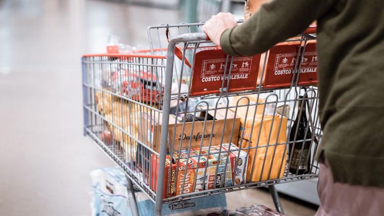 Costco shopper cart