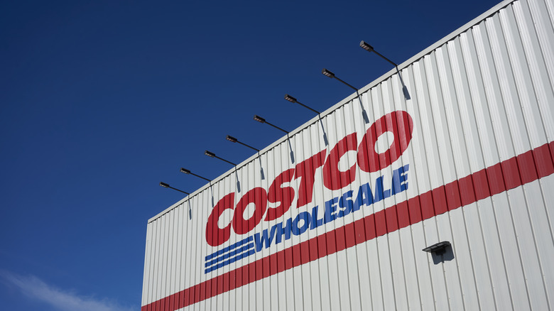 Outside of a Costco