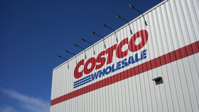 Costco Wholesale against blue sky