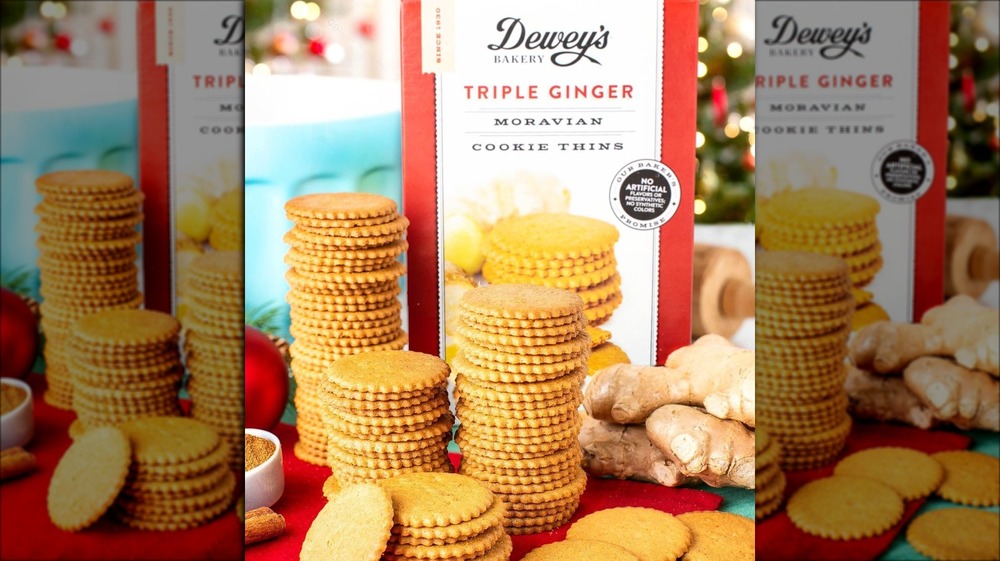 Dewey's Bakery Triple Ginger Cookie Thins from Costco