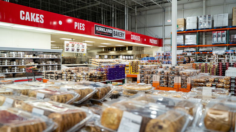 Cookie packages in the Costco bakery
