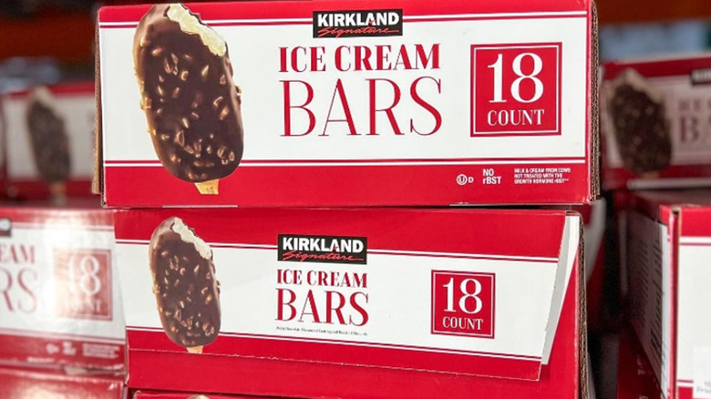 Kirkland's ice cream bars at Costco