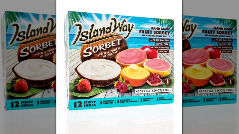 Box of Island Way Sorbet