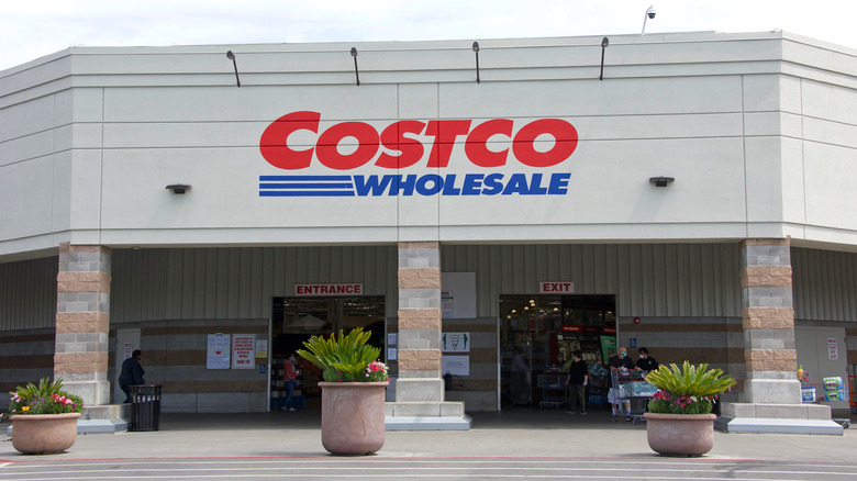 Exterior of a Costco building