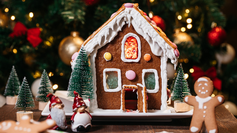 Christmas gingerbread house