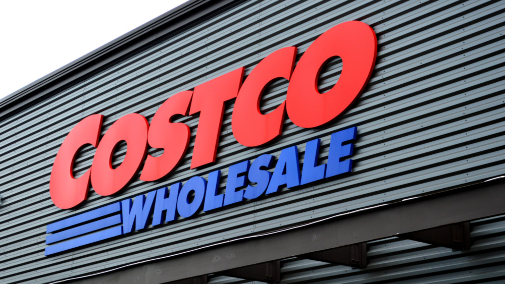 The exterior of a Costco store