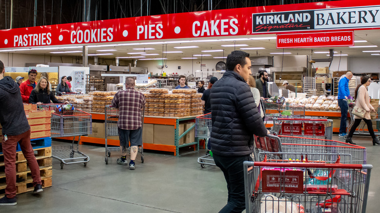 Costco dessert section