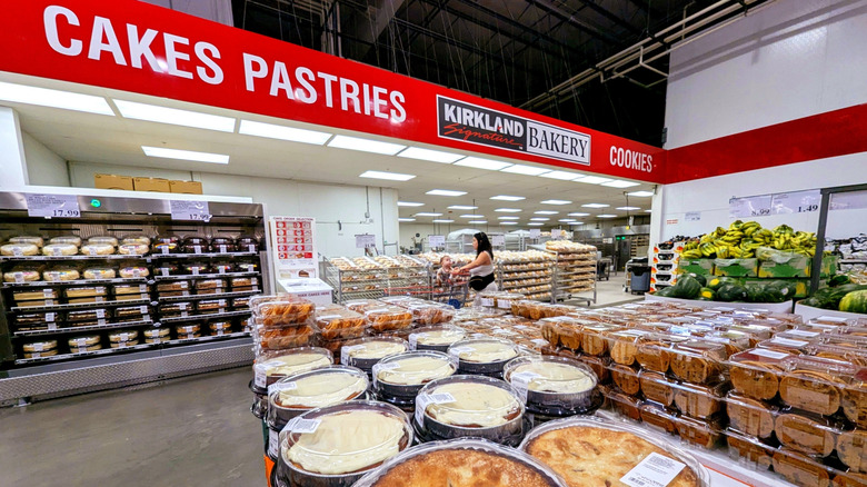 Bakery section at Costco