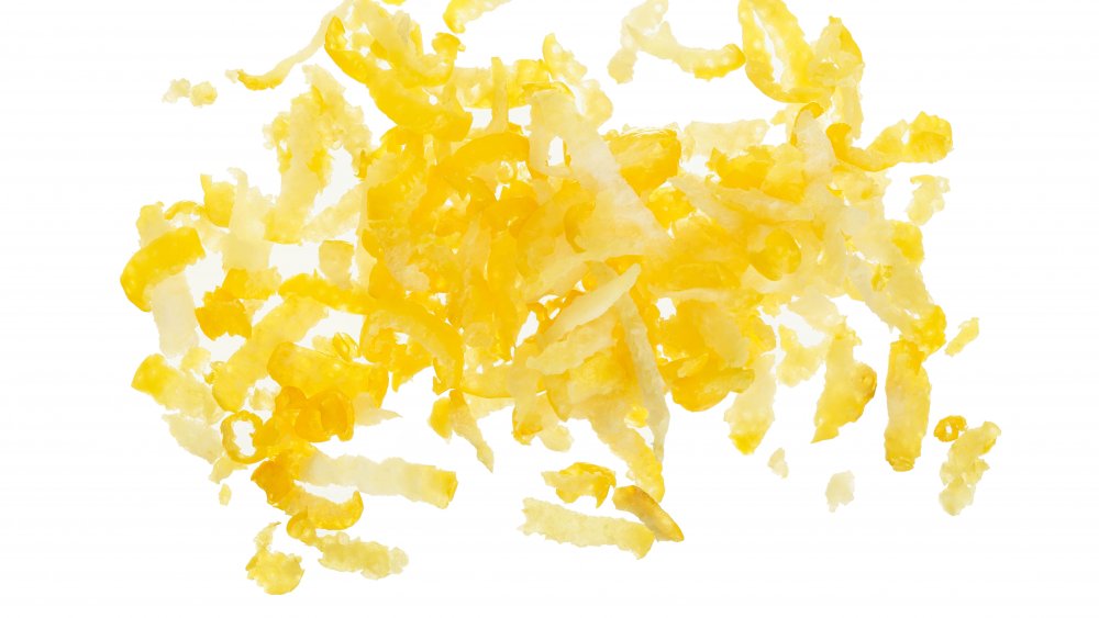 Lemon zest