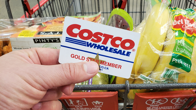 Costco card with full shopping cart