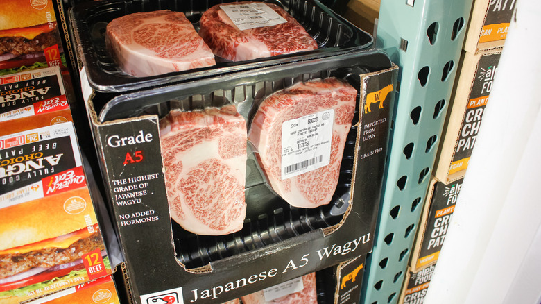 Japanese A5 Wagyu beef sold at Costco