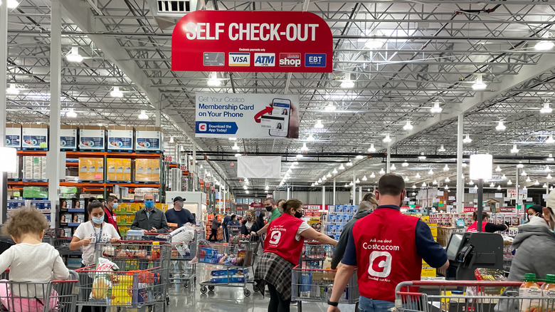 Costcobusy checkout