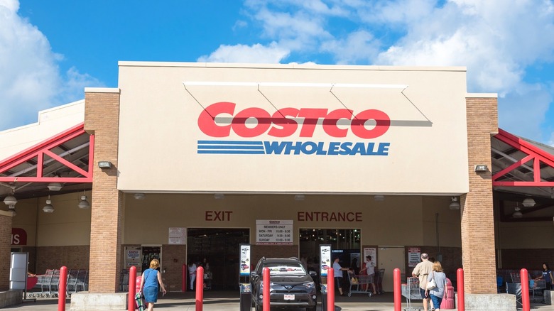 Costco wholesale storefront 