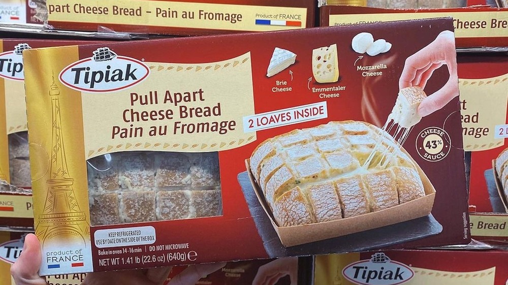 Costco's Tipiak's  pull-apart cheese bread