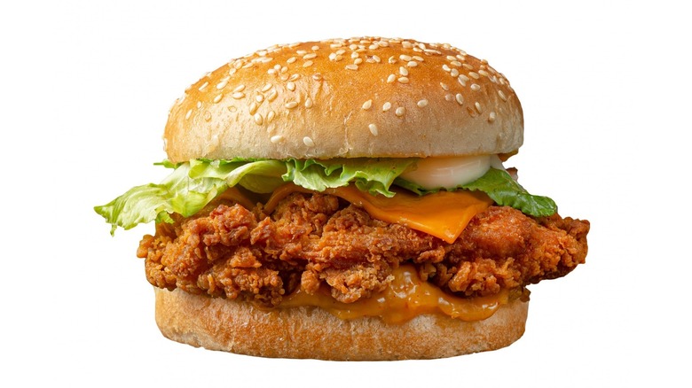 Chicken burger