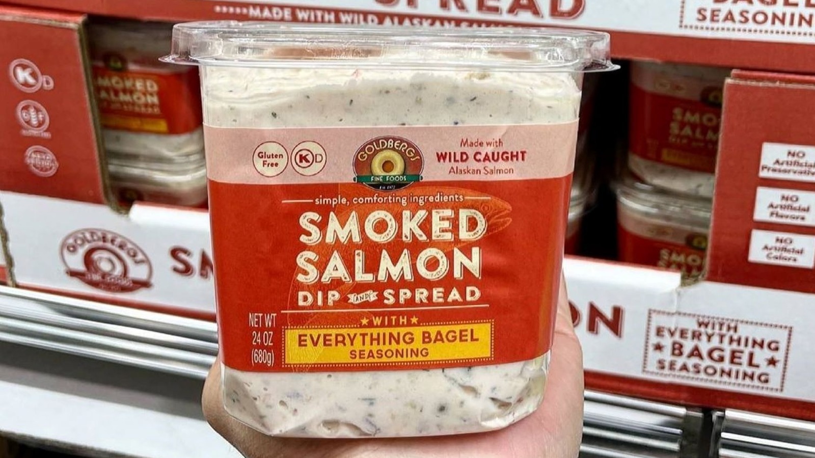 Costco Shoppers Are Divided On This Everything Bagel Smoked Salmon Spread