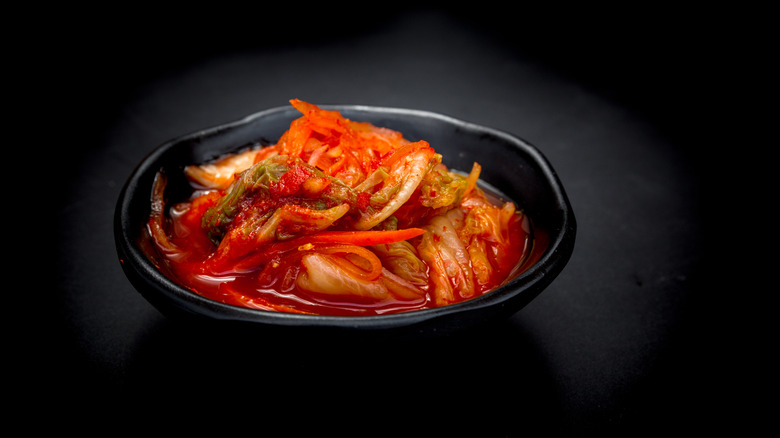 Kimchi in bowl