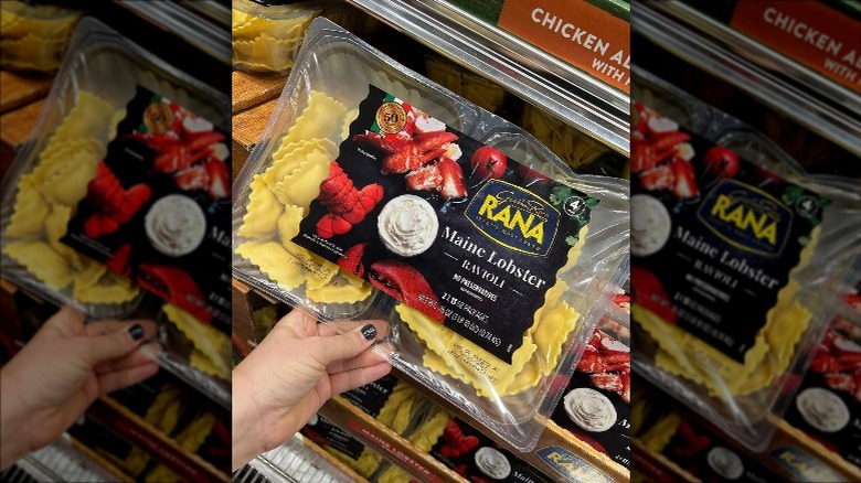 The infamous Giovanni Rana's Lobster Ravioli