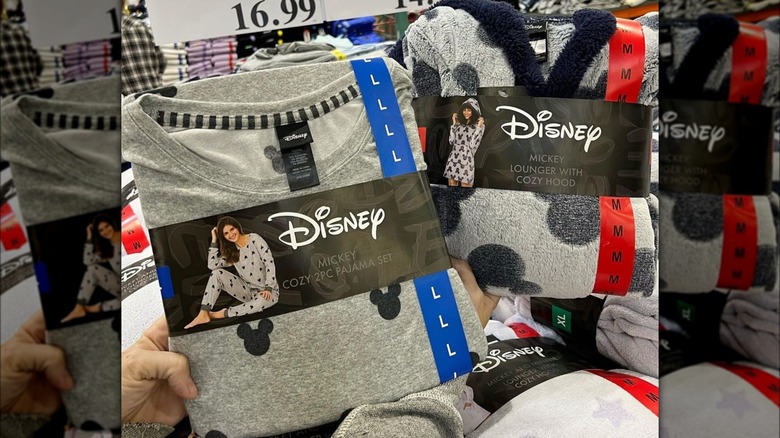 Disney pajama sets from Costco
