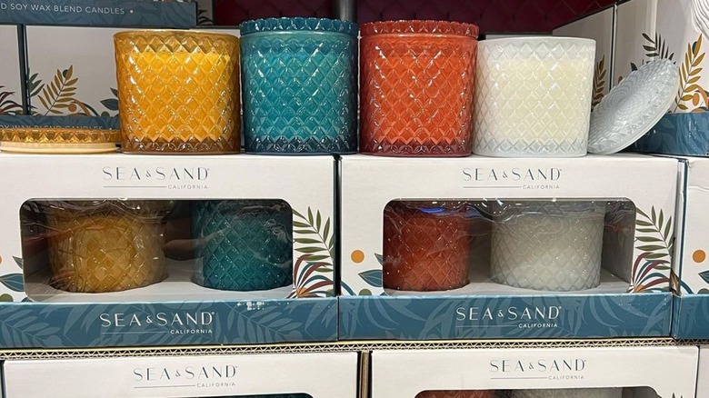 Costco's multicolored candles