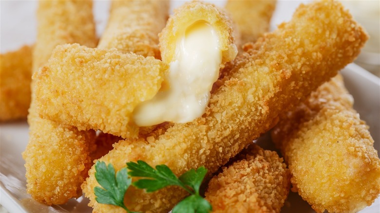 hot mozzarella sticks