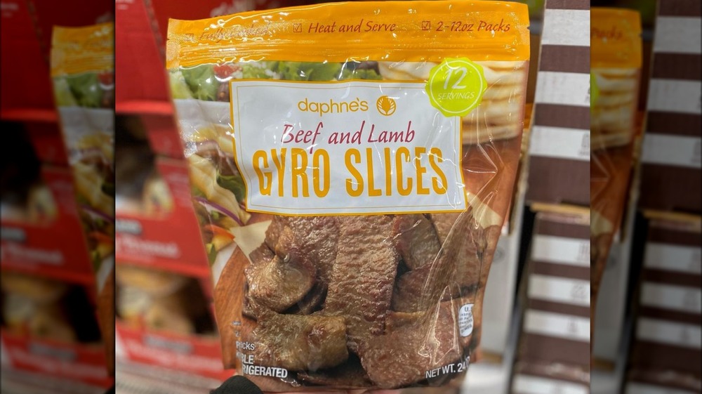 Costco Daphne's beef and lamb gyro slices