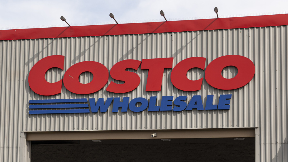 The exterior of a Costco store