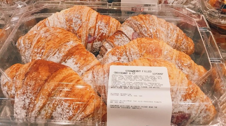 Costco's strawberry croissants
