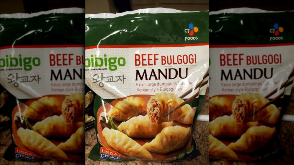 Costco's frozen beef bulgogi mandu