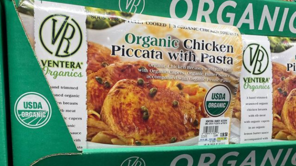 Costco's organic chicken piccata with pasta