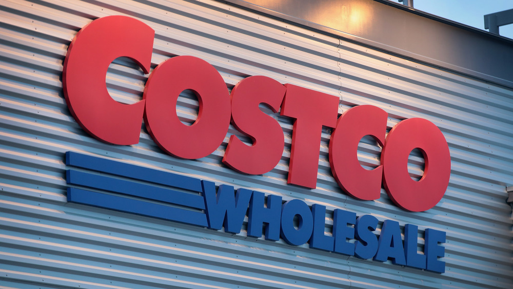 Costco exterior store sign 