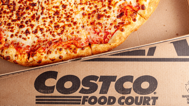Costco food court cheese pizza