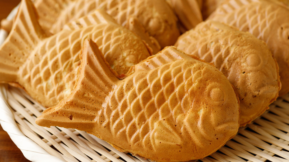 Taiyaki fish waffles