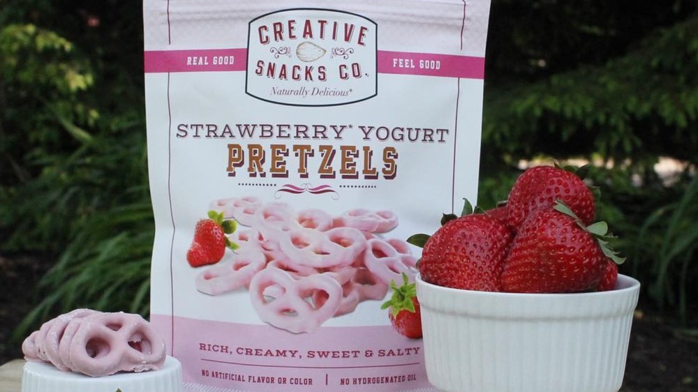 Strawberry & Yogurt pretzels from Costco 