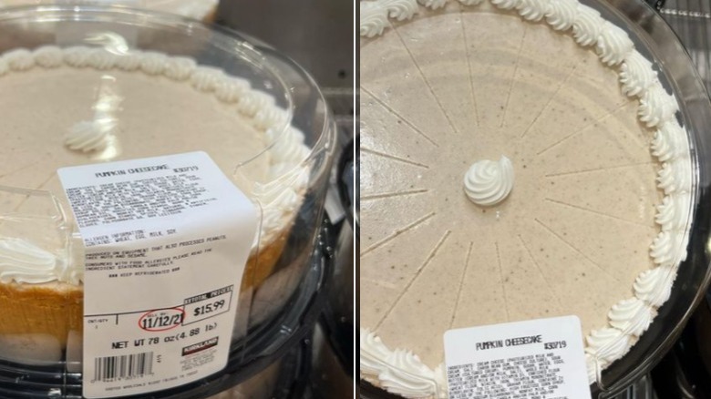 Costco pumpkin cheesecake