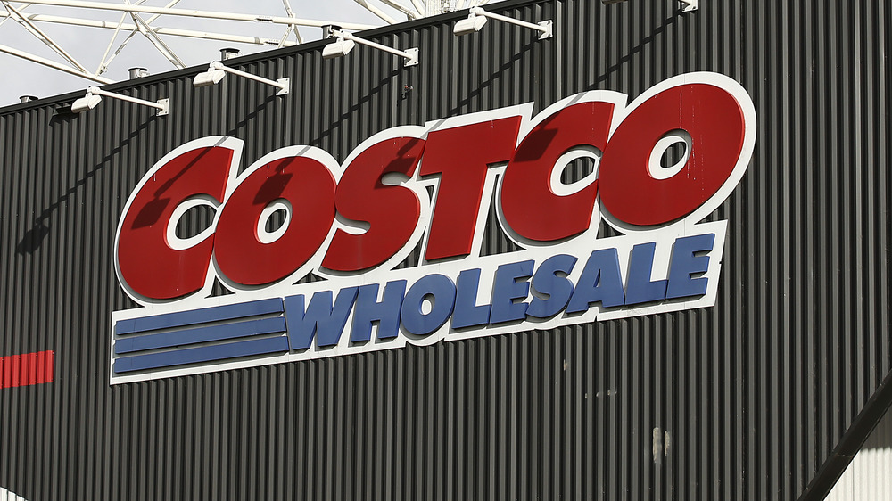 Costco storefront in the daytime