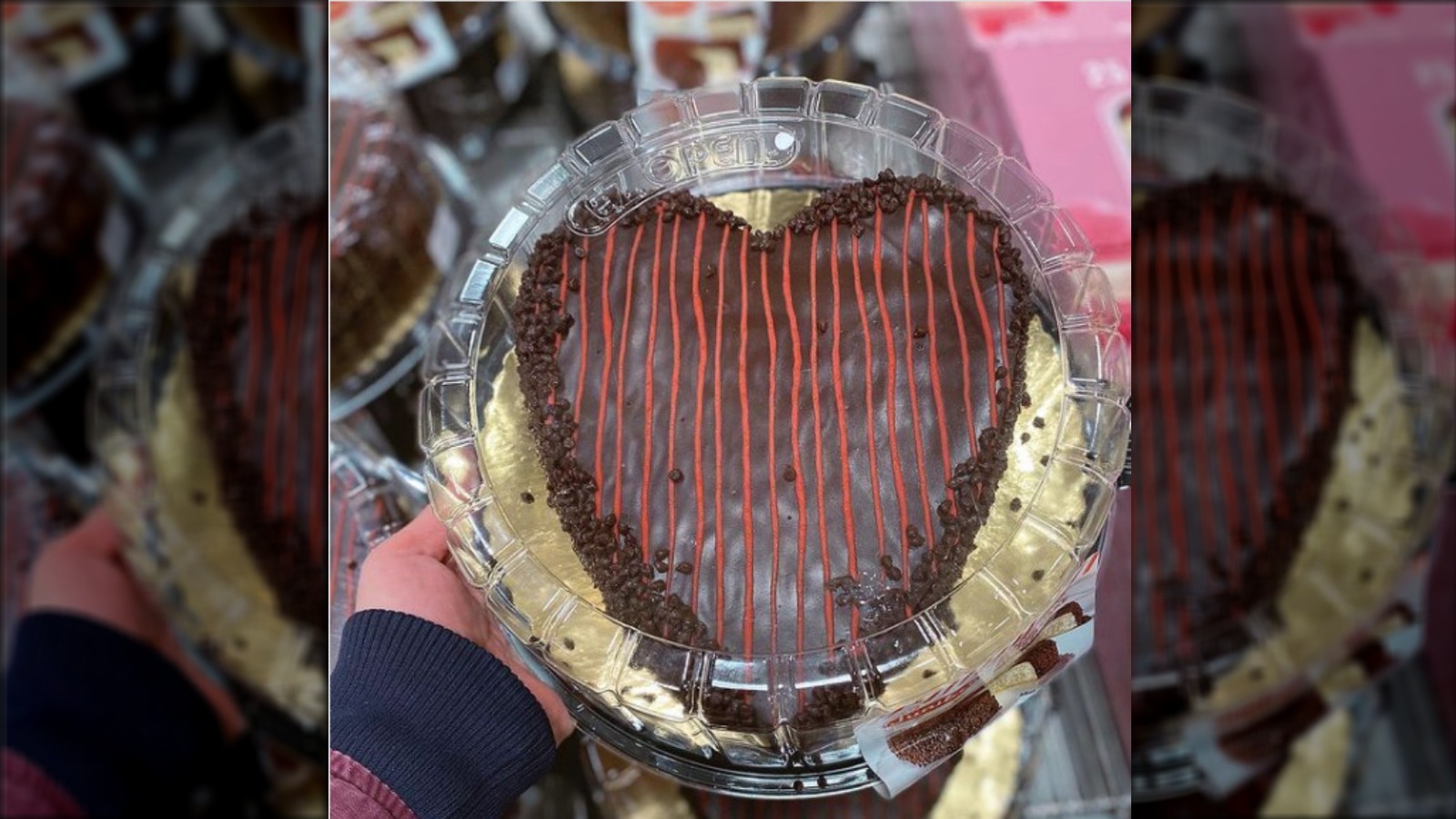 Costco Shoppers Are So Excited About Junior's Massive HeartShaped Cakes