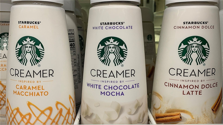 Starbucks coffee creamer