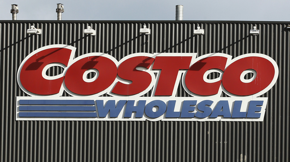 Costco sign on outside of store