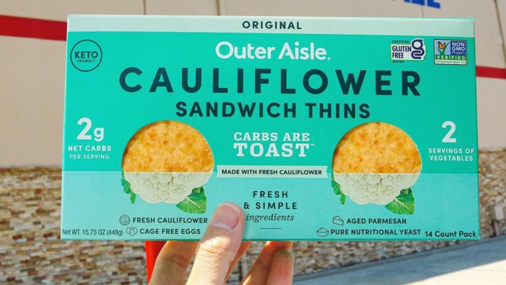 cauliflower sandwich thins at Costco