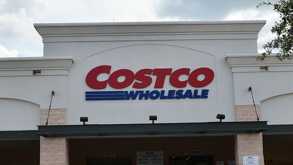 Outside a Costco location