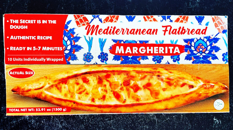 Margherita Mediterranean Flatbread in package