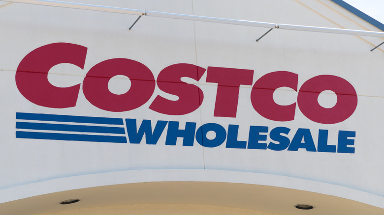A Costco sign outside